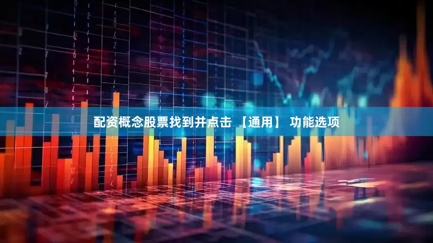 配资概念股票找到并点击 【通用】 功能选项